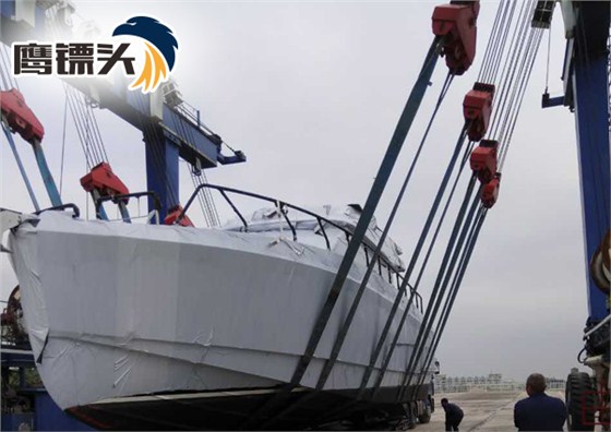 東莞物流公司|鷹航物流游艇運輸吊裝